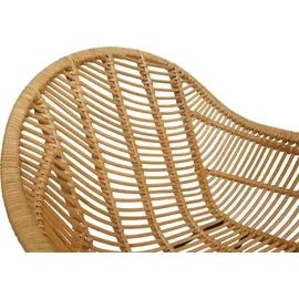 Mendler Esszimmerstuhl HWC-M28 Rattan braun