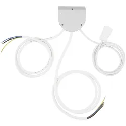 BACHMANN Küchen-Anschlussbox - 3 x 2m Kabel