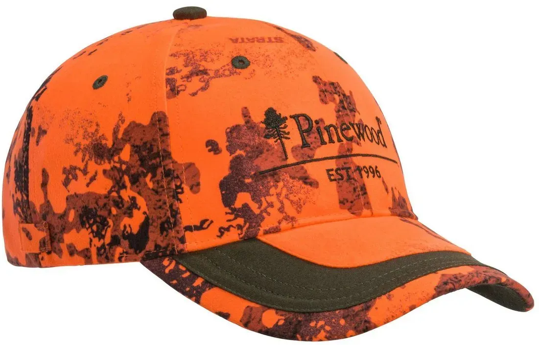 Pinewood Camou Kids Cap strata blaze/mossgreen (990) Unisize