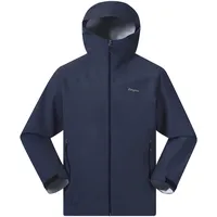 Bergans Herren Essentials Rainshell 2.5L Jacke (Größe XXL, blau)