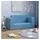 vidaXL Schlafsofa 2-Sitzer blau