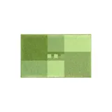 GRUND Badematte , grün, , Synthetik , Maße cm, B: 50 H: 1,8