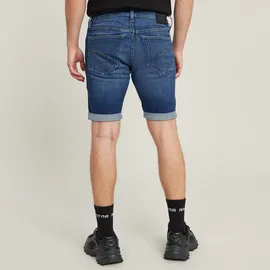 G-Star 3301 Slim Denim Shorts - Mittelblau - Herren, Gr. 34