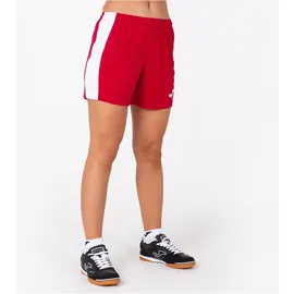 Joma Maxi Shorts Mädchen, rot/weiß Größe 4XS-3XS