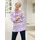 Classic Basics Sieh an! Langarm-Shirt in feige-ecru-bedruckt | Gr.: 38