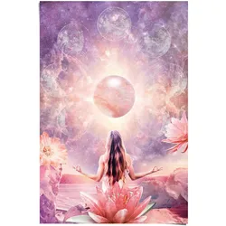 Poster REINDERS "Happy Feelings", rosa (farbe bild(er): rosa), B:61cm H:91,5cm T:0,1cm, Papier, Bilder