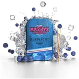 massiv's zahnstocher Zahnstocher mit Geschmack BLAULICHT Blau