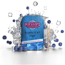 massiv's zahnstocher Zahnstocher mit Geschmack BLAULICHT Blau