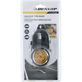 Dunlop Reifendruckprüfer - Analog - Profiltiefenmesser - Auto, Motor, LKW - Reifendruck - mit Aufbewahrungskoffer