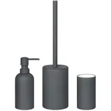 BLOMUS Bad-Accessoire-Set Banja, Keramik, Betonoptik, Badaccessoires, Waschplatzzubehör