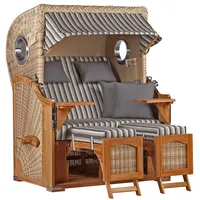Mr. Deko Düne Teak Bullauge PE shell Dessin 545