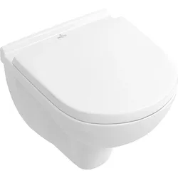 Wand-Tiefspül-WC O.Novo, Compact (Ausführung: Wand-Tiefspül-WC V+B O.Novo 360x490mm compact weiß)