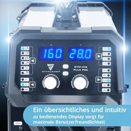STAHLWERK CTM-416 (6-in-1) Schutzgasschweißgerät