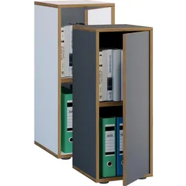 VCM Salia Aktenschrank 30 x 74 x 33 cm weiß