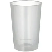 Papstar Plastikbecher 0,2 l Transparent 800 St.