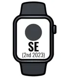 Apple Watch SE GPS 40 mm Aluminiumgehäuse mitternacht, Sportarmband mitternacht M/L