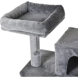 PawHut Kratzbaum 145 cm grau