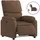 vidaXL Relaxsessel 99 x 99 x 99 cm Braun elektrisch