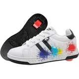 BREEZY ROLLERS 2180370, Rollschuh, Schuhe mit Rollen, 2-in-1 Kinderschuhe, Skateboardschuhe, Sneakers