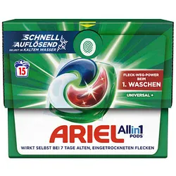 ARIEL UNIVERSAL+ Allin1 PODS Waschmittel 15 St.