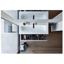 Duravit D.1e 2-Loch-Elektronikarmatur M mit Steckernetzteil, D11100007046, Farbe: Schwarz Matt