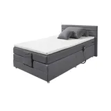 Sofa.de Boxspring-Motorbett Carmen ¦ grau ¦ Maße (cm): B: 100 H: 91,5