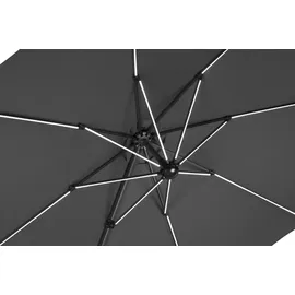 Schneider Schirme Rhodos Blacklight Ø 300 cm anthrazit