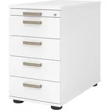 bümö Standcontainer 42,8 x 72 x 80 cm weiß