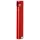 Proregal Praktischer Wandascher mit Abstreifblech Wandmontage 3,5 Liter, HxBxT 55 x 7,4 x 11 cm Verzinkter Stahl Rot