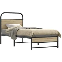 vidaXL Metallbett 180 x 200 cm Brown
