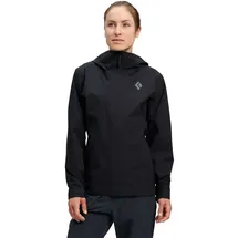 Black Diamond Strataline Stretch Shell Jacke - Black - M