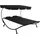 LINDER EXCLUSIV Doppelsonnenliege 200 x 174 x 155 cm Schwarz