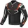 Berik Radic Motorrad Leder- / Textiljacke Schwarz/Rot/Weiß 52