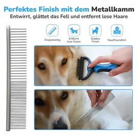 linuma Entfernt lose Haare, milde Pflege, ergonomisch, für alle Felltypen