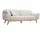 miliboo Couch Stoff 3-Sitzer Beige