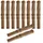 BigDean Universal Holzgriffe 10 Stück 10 x 2,5 cm
