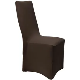 Beautissu Stuhlhusse Leona Braun 95 x 45 cm