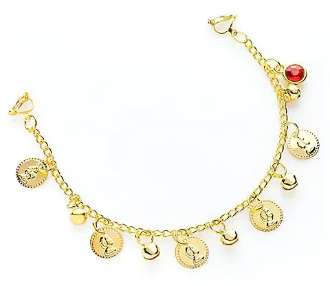 buttinette Ohrclip-Kette mit Nasenclip