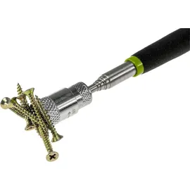 ChiliTec Teleskop Pick-Up Werkzeug Metall/Leder 20-80cm weiß