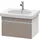 Duravit DuraStyle Waschtischunterschrank wandhängend 6383, 1 Auszug, 600mm, für D-Code, DS638304318 60 x 45,3 cm, Basalt Matt / Weiß Matt