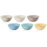 Fratelli Guzzini Tierra, Schalen S, bunt 6 St.