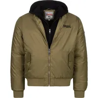 Lonsdale BALLINDEAN Jacke Olive/Black, 3XL