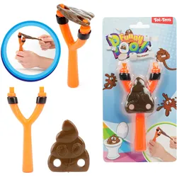 Toi-Toys 35134A - FUNNY POO Schleuder - Lächelnder Poop