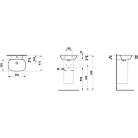 Laufen INO Handwaschbecken, H8153017571041,