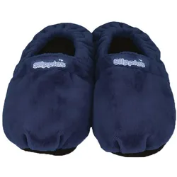 Warmies Slippies Schuhe Classic Größe 4 1-45 dunkelbl.
