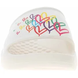 SKECHERS Foamies IN LOVE WITH LOVE mit Herzchen-Print Gr. 40 weiß - 60834712-40