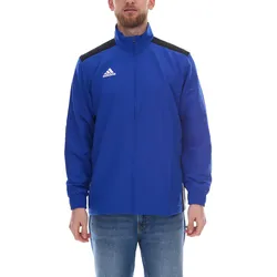 adidas REGISTA 18 Herren Trainings-Jacke mit CLIMALITE Technologie aus recyceltem Materialien Sport-Jacke DY8487 Blau - M