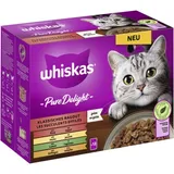 Whiskas Pure Delight Klassisches Ragout in Gelee 12 x 85g