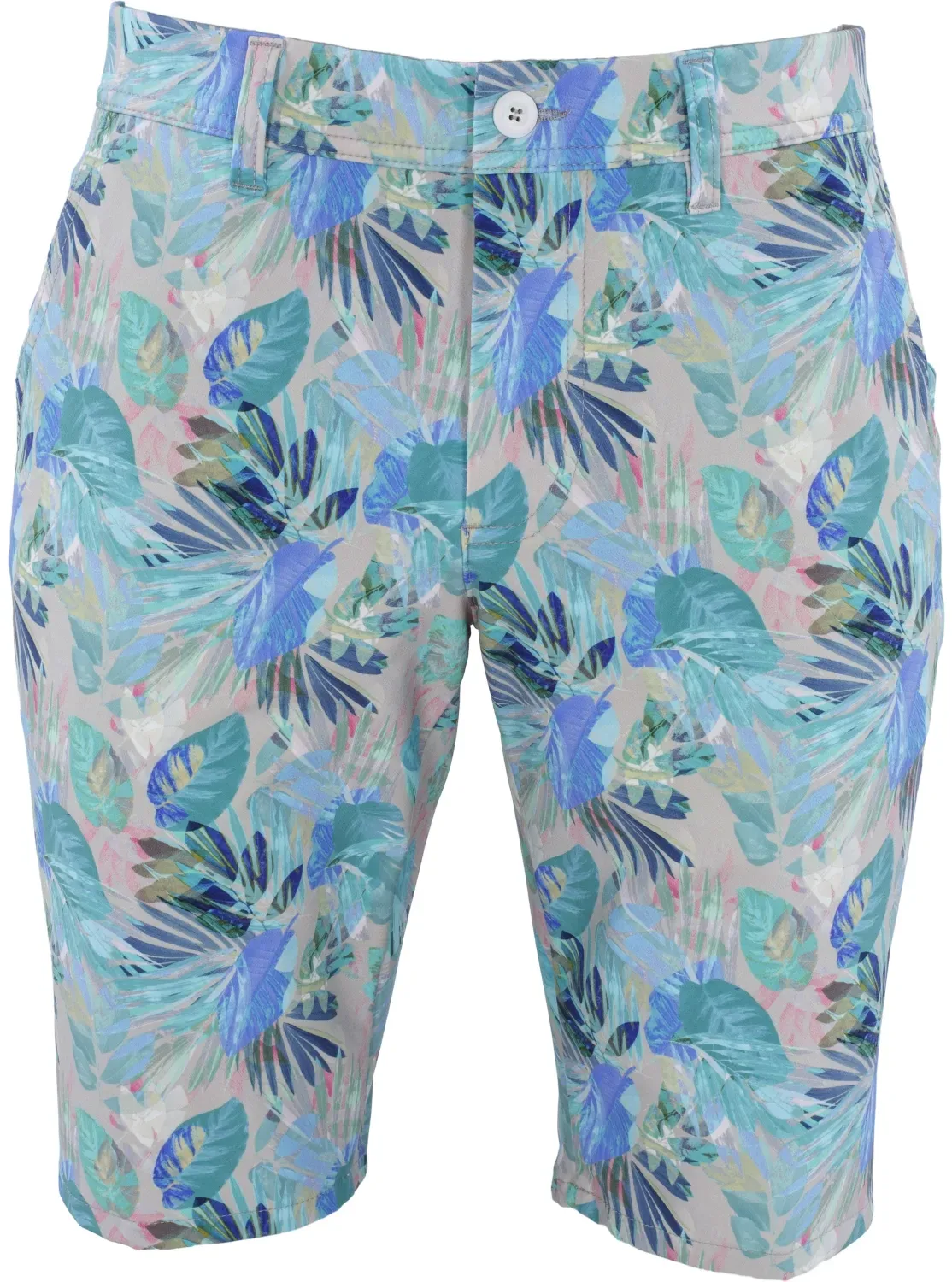 Alberto Shorts Earnie Jungle Print, grün/blau
