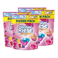 Weißer Riese Color Trio-Caps Aromatherapie Floral Sensation 240 WL (2 x 120 Wäschen), Waschmittel mit Orchidee, Colorwaschmittel mit intensivem Dufterlebnis